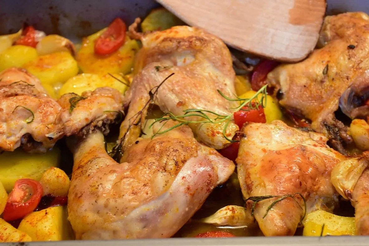 Crispy Chicken Thighs